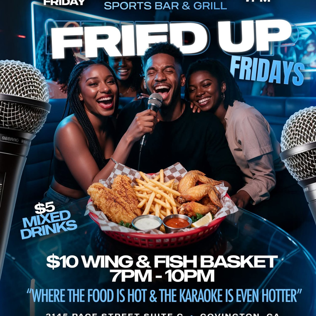 Fried Up Fridays (KARAOKE)